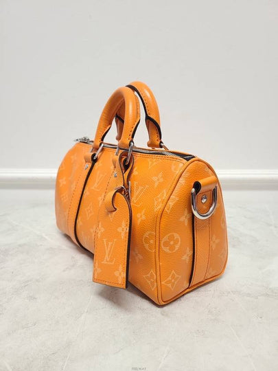 Used luxury goods Lewis It 25 Orange Monogram Keepall Bandouli re Cross Bag - LOUIS VUITTON - BALAAN 2