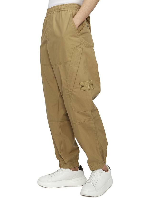 Ghost Piece O Ventile Cotton Cargo Straight Pants Beige - STONE ISLAND - BALAAN 6