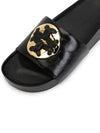 slide woven in black leather - TORY BURCH - BALAAN 8