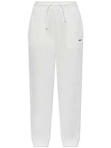 Women's Basic Jogger Pants Offwhite - LACOSTE - BALAAN 1