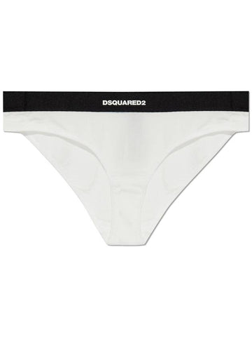 Dsquared2 Logo Briefs, Women's, White - DSQUARED2 - BALAAN 1