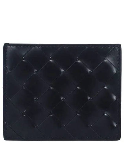 Intrecciato Card Wallet Black - BOTTEGA VENETA - BALAAN 2