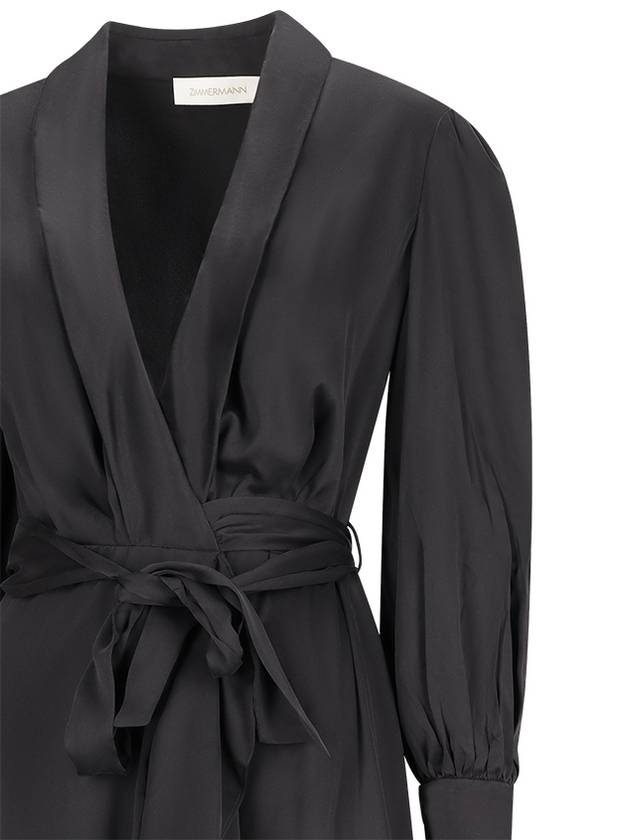 SILK WRAP MIDI DRESS - ZIMMERMANN - BALAAN 3