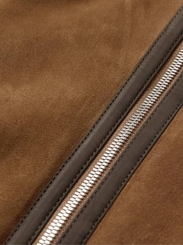 Shearling collar leather jacket MPMIN1885 - BRUNELLO CUCINELLI - BALAAN 5