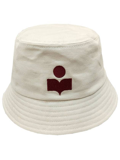 Haley Logo Bucket Hat Ivory - ISABEL MARANT - BALAAN 2