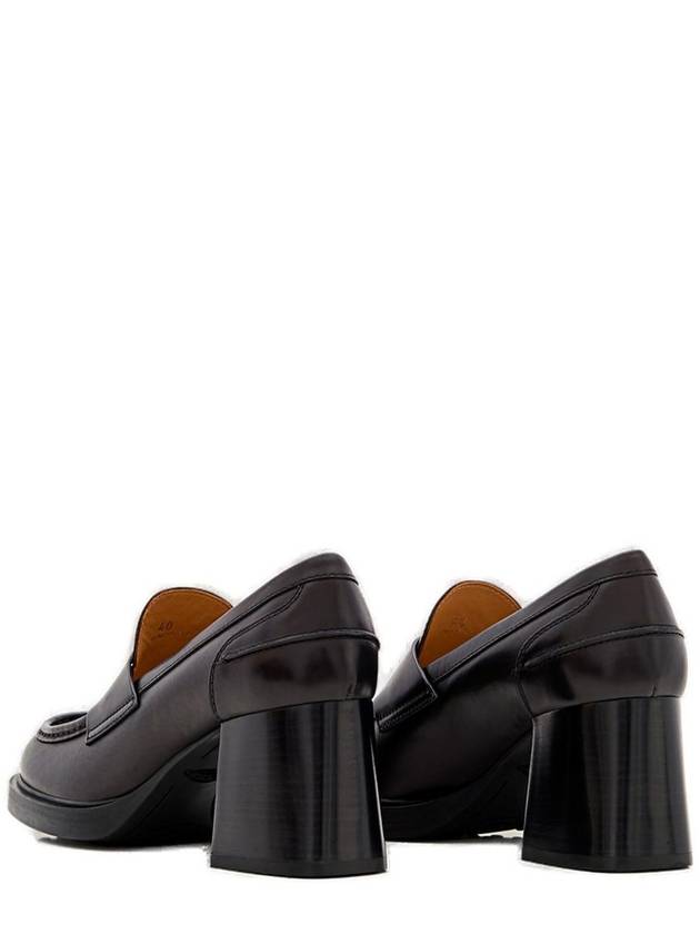 Logo Debossed Almond Toe Pumps Black - TOD'S - BALAAN 3