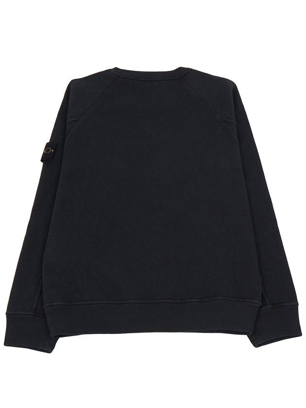 Kids 60141 Crewneck Cotton Sweatshirt Black - STONE ISLAND - BALAAN 3