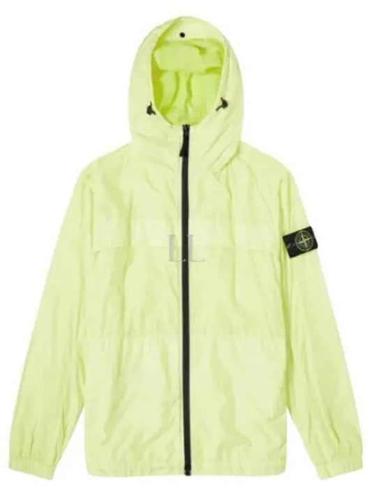 Crinkle Reps Hooded Jacket Lemon - STONE ISLAND - BALAAN 2