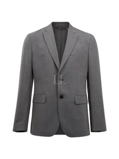 Hopper U Active Hopsack Blazer Jacket Grey Melange - J.LINDEBERG - BALAAN 2