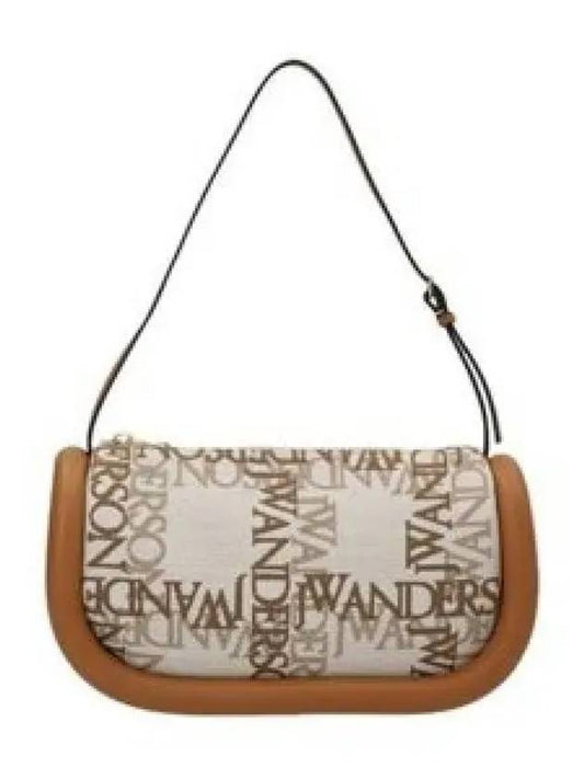 The Bumper 15 Jacquard Grid Logo Shoulder Bag Brown - JW ANDERSON - BALAAN 2