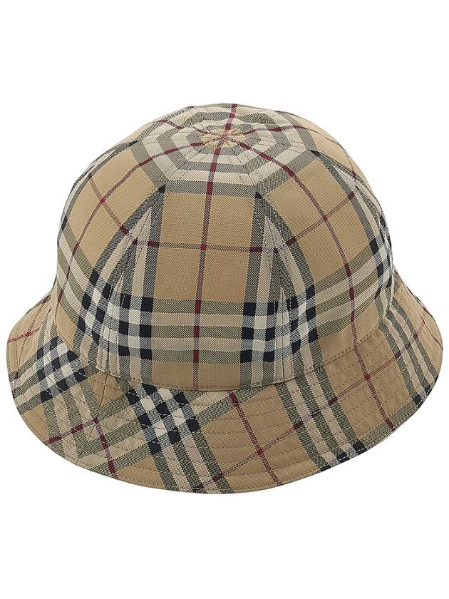 Vintage Check Nylon Bucket Hat Archive Beige - BURBERRY - BALAAN 4