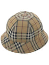 Vintage Check Nylon Bucket Hat Archive Beige - BURBERRY - BALAAN 4