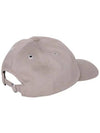 De Coeur Embroidered Logo Ball Cap Beige - AMI - BALAAN 3