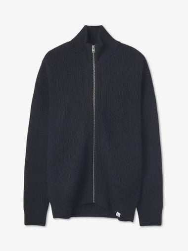 Hagen Cotton Wool Jacket Dark Navy N4505507004 - NORSE PROJECTS - BALAAN 1