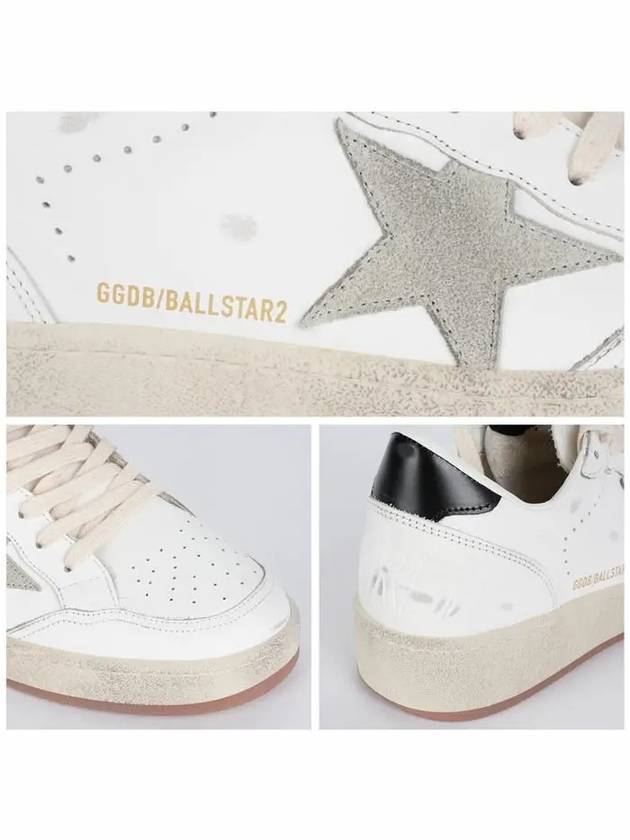 Ball Star Low Top Sneakers White Black - GOLDEN GOOSE - BALAAN 6