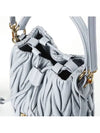 Matelasse Nappa Bucket Bag 17 Blue 5BE085 N88 F0591 - MIU MIU - BALAAN 5