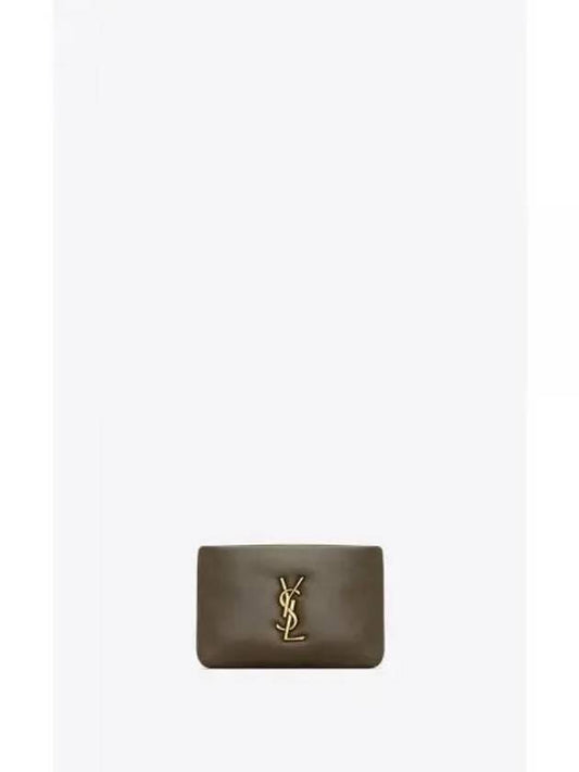 Calypso Zipped Card Wallet Light Musk - SAINT LAURENT - BALAAN 2