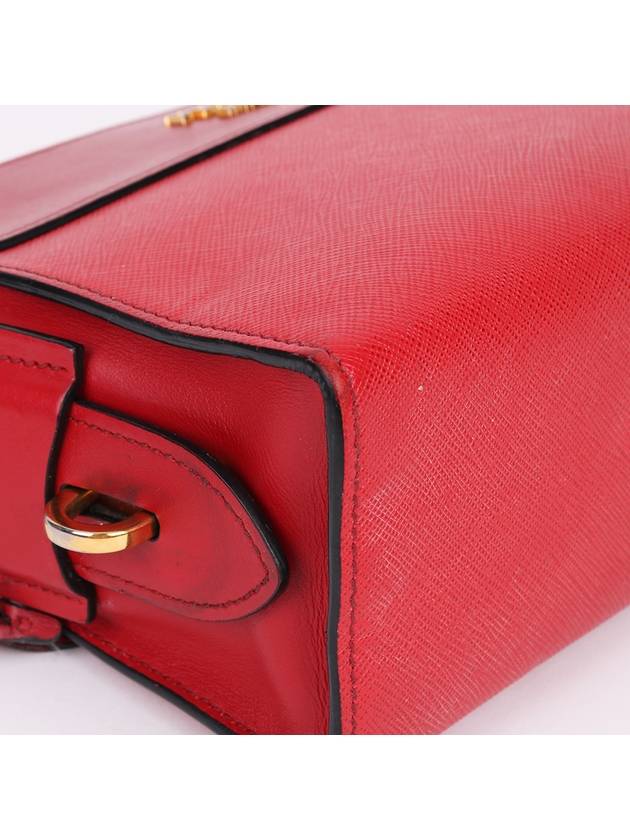 Esplanade Saffiano Red Shoulder Bag 1BA043 - PRADA - BALAAN 9