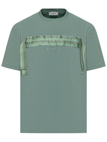 Lanvin Curb Lace T-Shirt - LANVIN - BALAAN 1