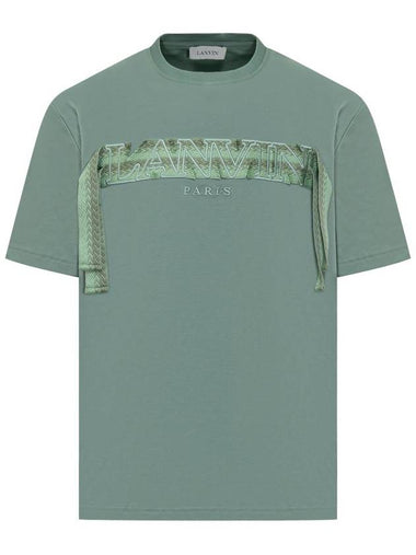 Lanvin Curb Lace T-Shirt - LANVIN - BALAAN 1