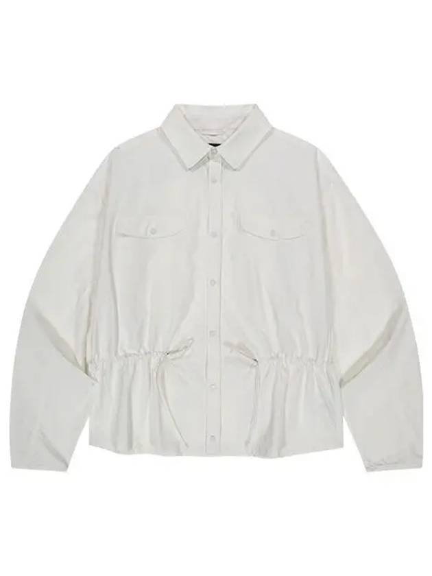 OG Nylon Crop Shirt White - OFFGRID - BALAAN 3