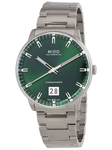 Mido Commander Big Date Automatic Green Dial Men's Watch M0216261109100 - MIDO - BALAAN 1