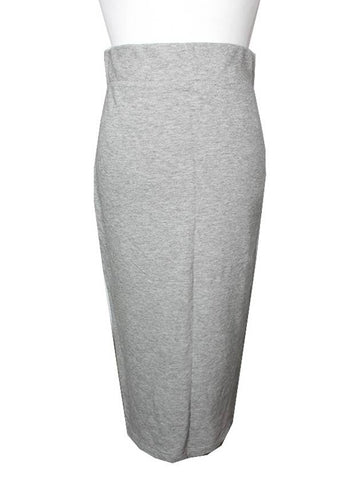 James Pulse Standard Melange Gray Banding Skirt 55 - JAMES PERSE - BALAAN 1