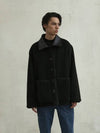 Men's Reversible Mustang Jacket Black - FILLCHIC - BALAAN 3