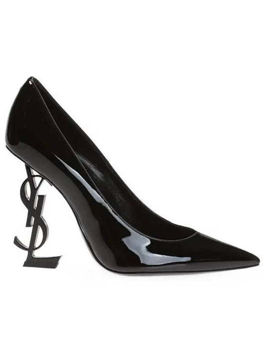 Opyum Leather Pumps Black - SAINT LAURENT - BALAAN 2