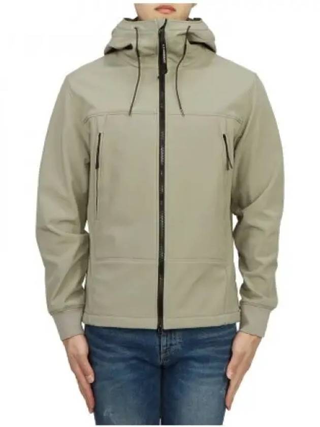 Men's Shell R Drawstring Goggle Hooded Jacket Sage - CP COMPANY - BALAAN 2