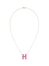 Pop H Pendant Necklace Rose Gold - HERMES - BALAAN 1