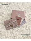 Materasse Nappa Leather Card Wallet Powder Pink - MIU MIU - BALAAN 5