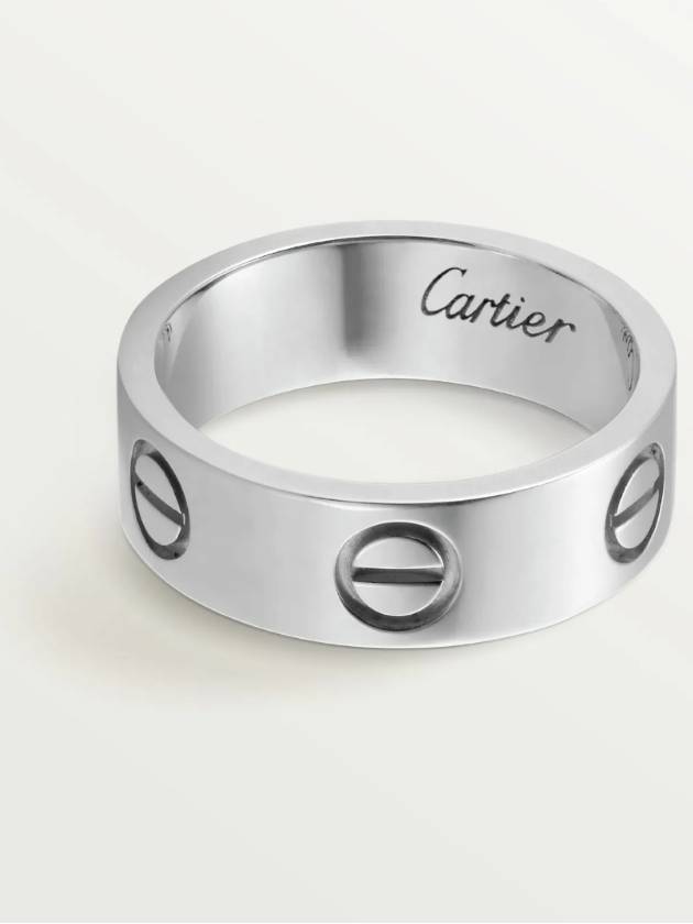 Love Ring White Gold Silver - CARTIER - BALAAN 3