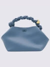 Boo Recycled Leather Small Top Handle Bag A6085 - GANNI - BALAAN 2