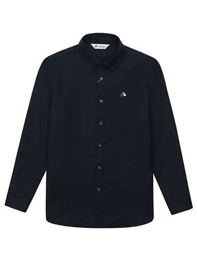 Wool Shirt 6012GXUW - BLACK&WHITE - BALAAN 2