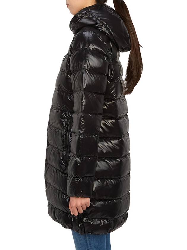 Women s Tile Dew Hooded Heavy Long Down Jacket VDDJ95835 BKS - DUVETICA - BALAAN 7