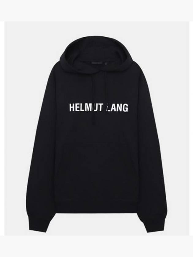 Core Logo Hoodie Black - HELMUT LANG - BALAAN 2