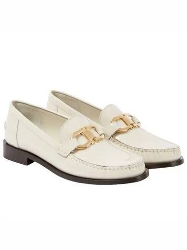 Ferragamo Gancini Women s Loafer MARYAN MASCARPONE 0769303 - SALVATORE FERRAGAMO - BALAAN 1