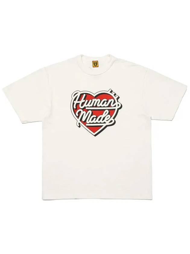 Graphic Short Sleeve T Shirt 7 White HM28TE008 - HUMAN MADE - BALAAN 2