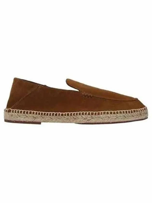 Suede Seaside Walk Espadrille Tan - LORO PIANA - BALAAN 2