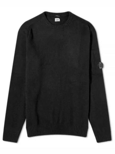 Fleece Knit Top Black - CP COMPANY - BALAAN 2