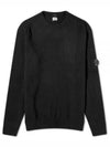 Fleece Knit Top Black - CP COMPANY - BALAAN 2