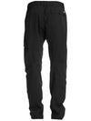 Lens Wappen Cargo Straight Pants Black - CP COMPANY - BALAAN 4