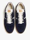 Suede Jackson LowTop Sneakers Navy - TOM FORD - BALAAN 3