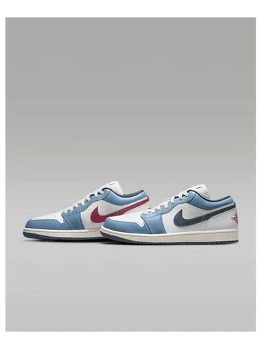 Air Jordan 1 Low SE Men s Sneakers White Aegean Storm Pale Ivory Armory Navy HM3711 144 697818 - NIKE - BALAAN 1