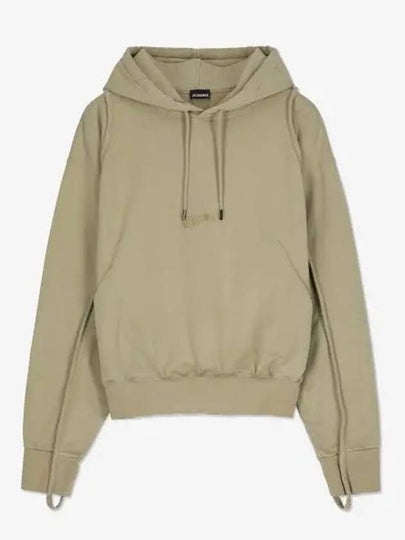 Le Camargue Clay Logo Hoodie Beige - JACQUEMUS - BALAAN 2