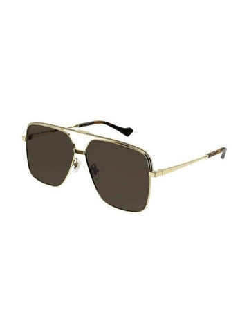 Eyewear Square Sunglasses Brown - GUCCI - BALAAN 1