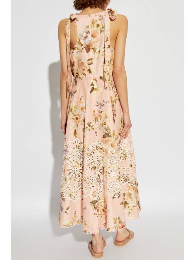 Zimmermann Dress With Floral Motif, Women's, Pink - ZIMMERMANN - BALAAN 4