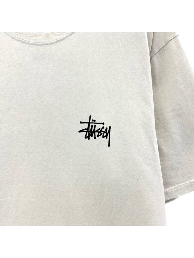 Pigment Dyed Logo Short Sleeve TShirt 1905001G - STUSSY - BALAAN 4