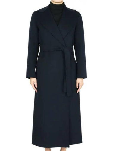 Women s Poldo Virgin Wool Coat Navy 2429016043600 081 - MAX MARA - BALAAN 1